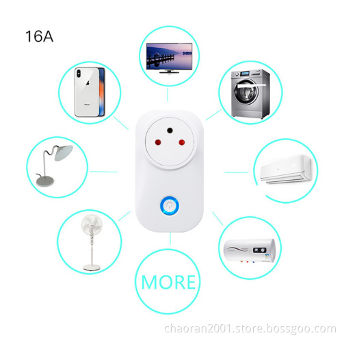 Israel WIFI Smart Plug Timing Socket Wireless Outlet Voice Control Work With Alexa Google Home